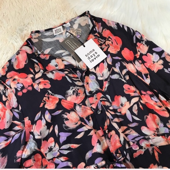 Somedays Lovin Boho Festival Floral Romper - Picture 6 of 8